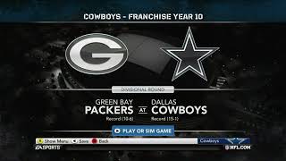 The Way It Should Have Happened  Packers 106 vs Cowboys 151  Season 10 Div Playoff [upl. by Otilegna]