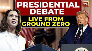 US Presidential Debate 2024 LIVE  Donald Trump Vs Kamala Harris LIVE  US Election 2024 [upl. by Jehanna]