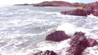 Llanddwyn Island is cut off by high spring tide [upl. by Neryt968]