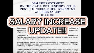 SALARY INCREASE UPDATE [upl. by Aicilaanna]