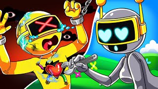 INCREDIBOX SPRUNKI  Fun Bot Stole GOLDs Heart  Incredibox Sprunki Animation [upl. by Floeter]