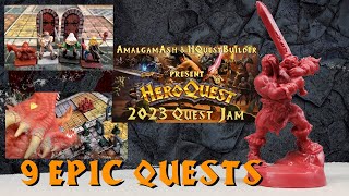 The 2023 HeroQuest Quest Jam 9 EPIC Quests [upl. by Lubeck381]