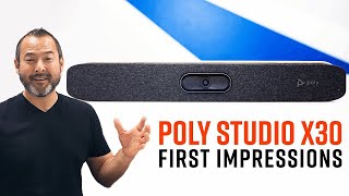 Testing out the Poly Studio X30 [upl. by Ibot]