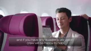 Qatar Airways Safety Video  Airbus A380 [upl. by Andeee924]