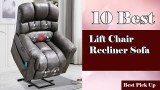 Best Lift Chair Recliner Sofa 2024  Recliner Sofa [upl. by Kamaria]