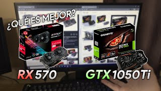 RX 570 vs GTX 1050 Ti ¿Que es mejor [upl. by Mitzie830]