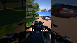 🧍‍♂️Moment motorcycle funny lol viralvideo biker bikelife [upl. by Aruat917]