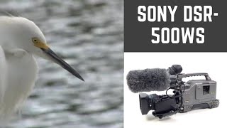 Sony DSR500WS Camcorder Product Test Shoot 2 [upl. by Ahsienek]