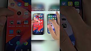 🔥 OnePlus 6 Vs iPhone X Epic SpeedTest Showdown 🔥 [upl. by Allesor424]