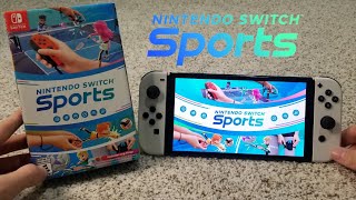 Nintendo Switch Sports Unboxing and Gameplay [upl. by Abigail]