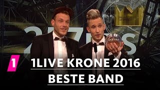 Beste Band 257ers  1LIVE Krone 2016 [upl. by Hallimaj]