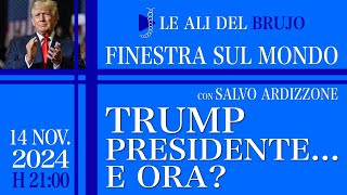 TRUMP PRESIDENTE E ORA Con Salvo Ardizzone [upl. by Ragan]