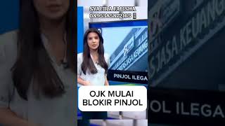 BLOKIR PINJOL  akhir nya OJK blokir pinjol ilegal amp situs gak jelas lain nya di sosial media guys 😊 [upl. by Ellinej332]