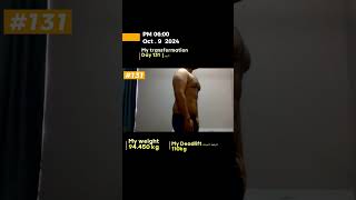 Day 131  My Natural Body Transformation  Build Muscle  Burn Fat [upl. by Rotce842]