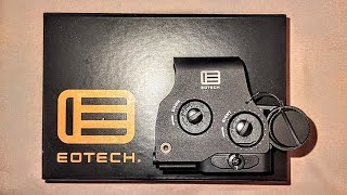 EOTECH exps20 unboxing and explaining how HWS sights help with certain types of astigmatisms [upl. by Goldie337]