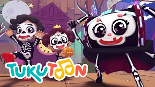 Chúmbala Cachúmbala 💀🎃 TukuToon🥁 cancionesinfantiles 🥁 halloween [upl. by Nocaj]