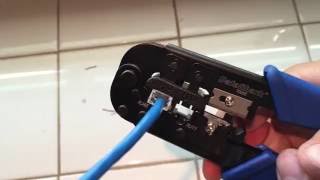 How to Crimp an Ethernet Cable [upl. by Sitoel]