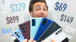 The Best Samsung Phones To Buy Right Now ALL Budgets amp Prices Early 2022 [upl. by Akiras]