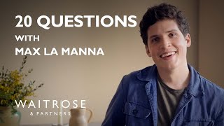 Pasta Pasta and Pasta  20 Questions With Max La Manna  Waitrose [upl. by Eniamrej]