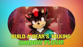 Sonic the Hedgehog 3 BuildABear Launches Talking Shadow Plushes [upl. by Karissa]