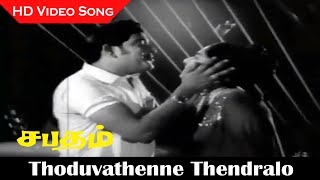 Thoduvathenne Thendralo Song  Sabatham Movie  Ravichandran K R Vijaya  Love Songs  SPB  HD [upl. by Jablon15]