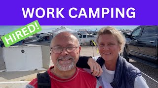 QUARTZSITE 2023 RV SHOW  RV LIFE Work Camping Jobs offered at the Show [upl. by Lev98]