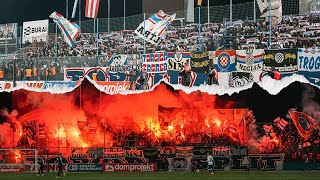 Torcida Split  NK Varaždin  HNK Hajduk Split 10 12 Kolo SS HNL [upl. by Solracsiul591]