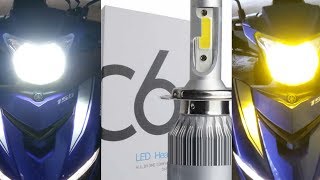 C6 LED Headlight  super bright [upl. by Julis319]