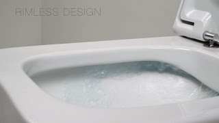 Roca Rimless Toilet Technology [upl. by Yorick72]