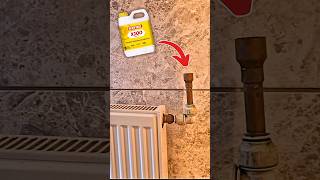 Putting Inhibitor In Central Heating Radiator diy plumbing howto [upl. by Nomrej]