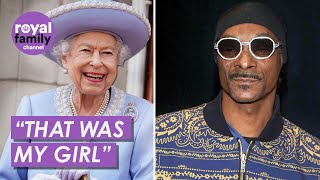 Snoop Dogg Fondly Reflects on Friendship With Elizabeth II [upl. by Nadaba]