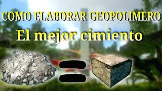 La menera de elaborar Geopolimero en Ark mobile [upl. by Lyj78]