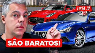 10 CARROS DE LUXO QUE SÃO BARATOS MAS PARECEM CAROS PAGAR DE RICO GASTANDO POUCO EM 2024 [upl. by Annoval]