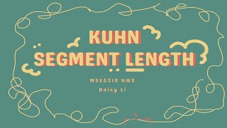 Daisy LiKuhn Segment Length [upl. by Elsey]