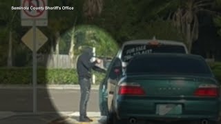 Urgent manhunt underway after deadly carjacking caught on video in Florida [upl. by Bat596]