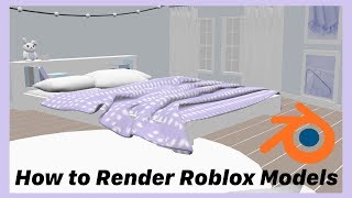 How to Render Roblox Models on Blender  Tutorial [upl. by Abram35]