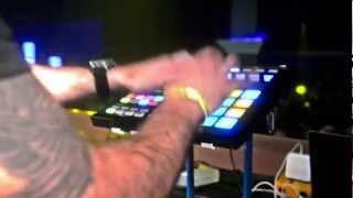 quotIncrediblequot pad drumming live on Maschine  Foundation Seattle [upl. by Renba390]