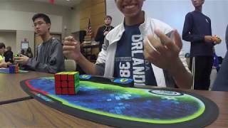 469 Rubiks Cube World Record  Patrick Ponce [upl. by Mosora987]