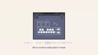 a random midi gen patcher in fl studio i made [upl. by Jaymee364]