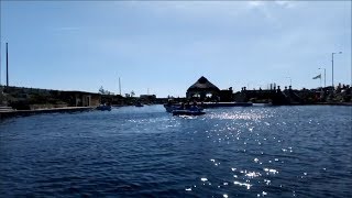 Great Yarmouth Boating Lake Pedalo Boat POV [upl. by Ocsic]