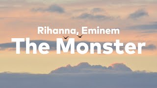 Eminem ft Rihanna  The Monster Lyrics [upl. by Ocirema779]