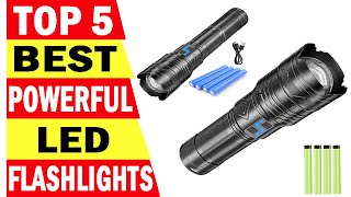 Top 5 Best LED Flashlights In 2024 [upl. by Anifad]