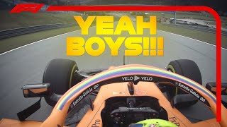 Lando Norris Final Laps  2020 Styrian Grand Prix [upl. by Chappell]