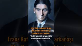 Franz Kafka quotBeni üzecek gücü sana verdiğim için kendimden özür dilerimquot [upl. by Gratia]