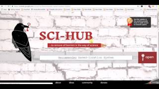 scihub how to get scientific papers [upl. by Arrik]