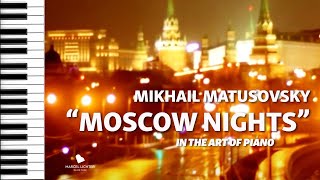 Song No47 quotMoscow nightsquot  Piano Rendition by Marcel Lichter Piano Cover 2019 [upl. by Ainex]