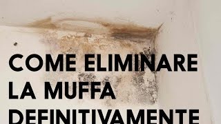 COME ELIMINARE LA MUFFA UMIDITACONDENSA UMIDITA DI RISALITA CHIAMA 340415527 ti aiuterò [upl. by Granese]