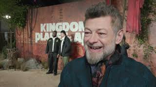 Kingdom Of The Planet Of The Apes Special Consultant Andy Serkis Red Carpet Interview  ScreenSlam [upl. by Allicirp]