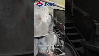 What does the disc vacuum filter press comsist of [upl. by Melicent]