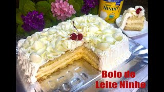 Como fazer Bolo de Aniversário de Leite Ninho  Fácil  Ideal para iniciantes Aula Completa [upl. by Eelegna]